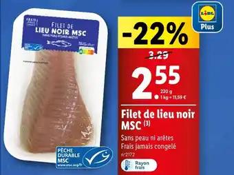 Filet de lieu noir MSC (3)