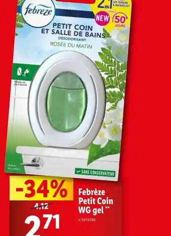 Febreze Petit Coin WG gel **