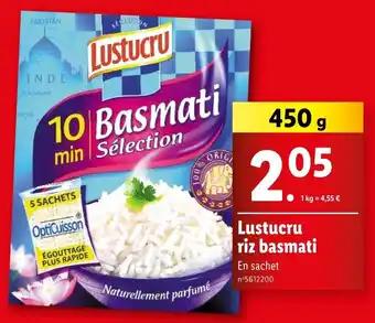 Lustucru riz basmati