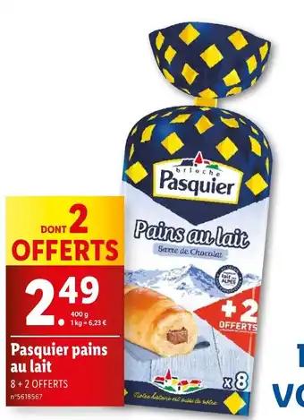 Pasquier pains au lait