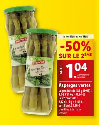 Asperges vertes