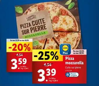 Pizza mozzarella