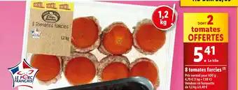 8 tomates farcies
