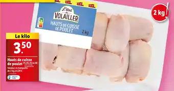 Hauts de cuisse de poulet