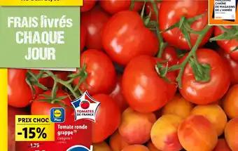 Tomate ronde grappe