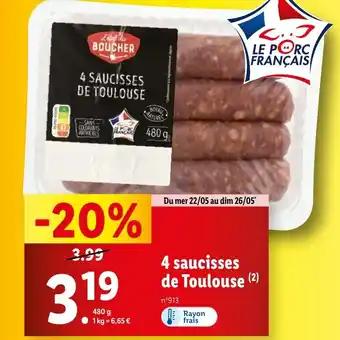 4 saucisses de Toulouse (2)