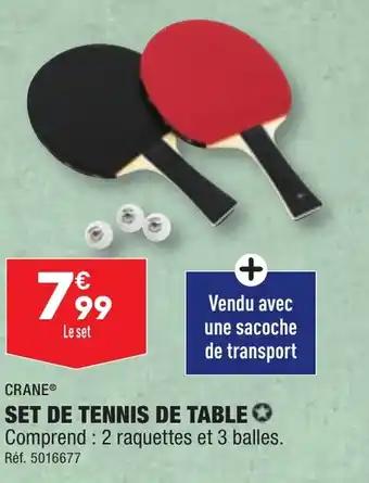 SET DE TENNIS DE TABLE