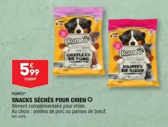 SNACKS SÉCHÉS POUR CHIEN ✪