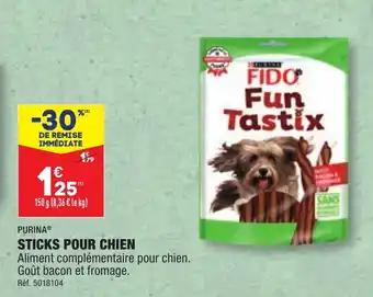 STICKS POUR CHIEN