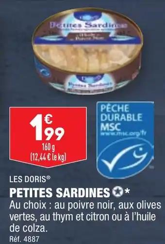 Promotion Exclusives de Petites sardines : Découvrez l'Offre incontournable