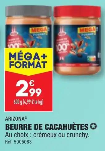 BEURRE DE CACAHUÈTES