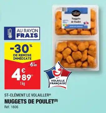 NUGGETS DE POULET(D)