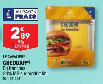 LE CAVALIER® CHEDDAR(C)