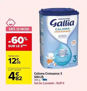 Calisma Croissance 3 GALLIA