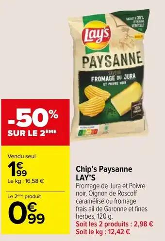 Chip's Paysanne LAY'S