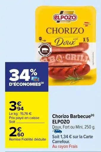 Chorizo Barbecue(n) ELPOZO