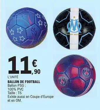 BALLON DE FOOTBALL