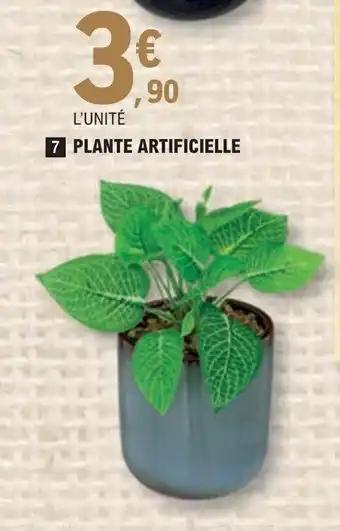 PLANTE ARTIFICIELLE