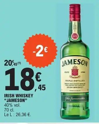 IRISH WHISKEY "JAMESON" 40% vol.
