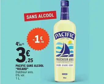 PACIFIC SANS ALCOOL "RICARD"