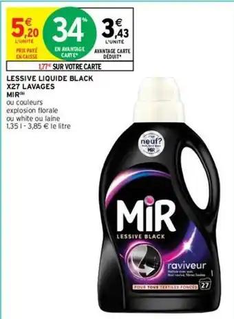 Mir - lessive liquide black