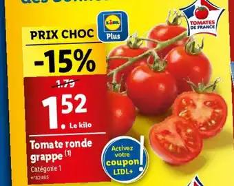 Tomate ronde (1) grappe