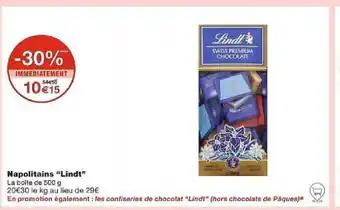Napolitains "Lindt"