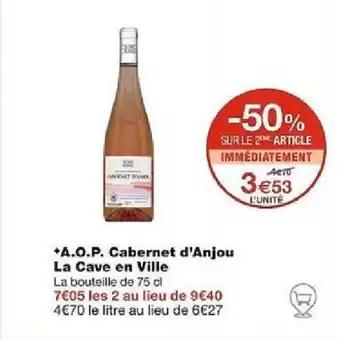 *A.O.P. Cabernet d'Anjou