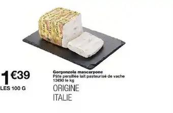 Gorgonzola mascarpone