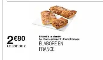 Friand à la viande