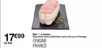 Rôti ** à mijoter