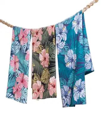 Drap de plage Hibiscus