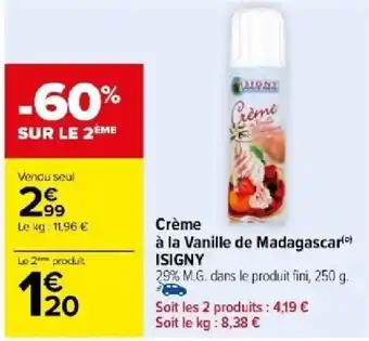 Crème à la Vanille de Madagascar() ISIGNY