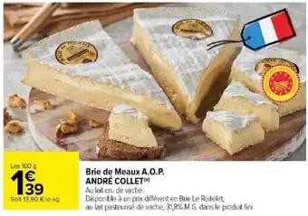 Brie de Meaux A.O.P. ANDRÉ COLLET(n)