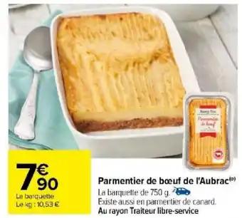 Parmentier de bœuf de l'Aubrac (0)