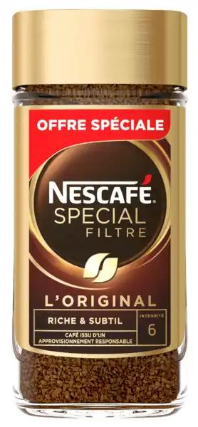 NESCAFÉ Café soluble spécial filtre Offre Spéciale