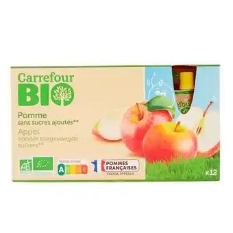 Carrefour Bio Gourdes sans sucres ajoutés
