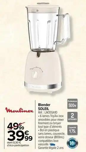 Moulinex - blender soleil lm355a10