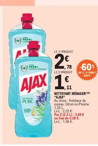 NETTOYANT MÉNAGER(1)(2) "AJAX"