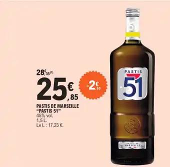 PASTIS DE MARSEILLE