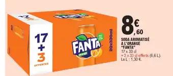 SODA AROMATISÉ A L'ORANGE "FANTA"