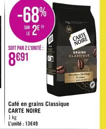 CARTE NOIRE Café en grains Classique