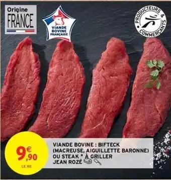 Jean rozé - viande bovine: bifteck macreuse