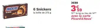 Snickers 6 Snickers