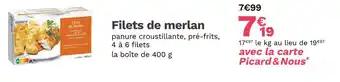 Picard Filets de merlan