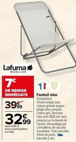 Lafuma - fauteuil relax