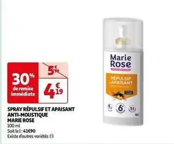 Marie rose - spray répulsif et apaisant anti moustique