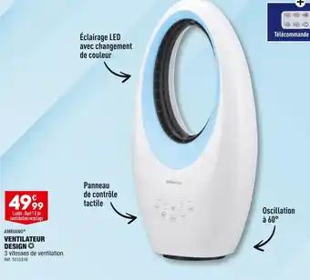 AMBIANO VENTILATEUR DESIGN