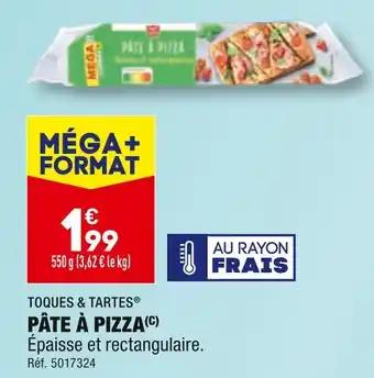 TOQUES & TARTES PÂTE À PIZZA