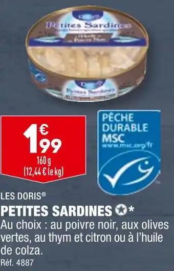 Promotion Exclusives de Les petites sardines : Découvrez l'Offre incontournable